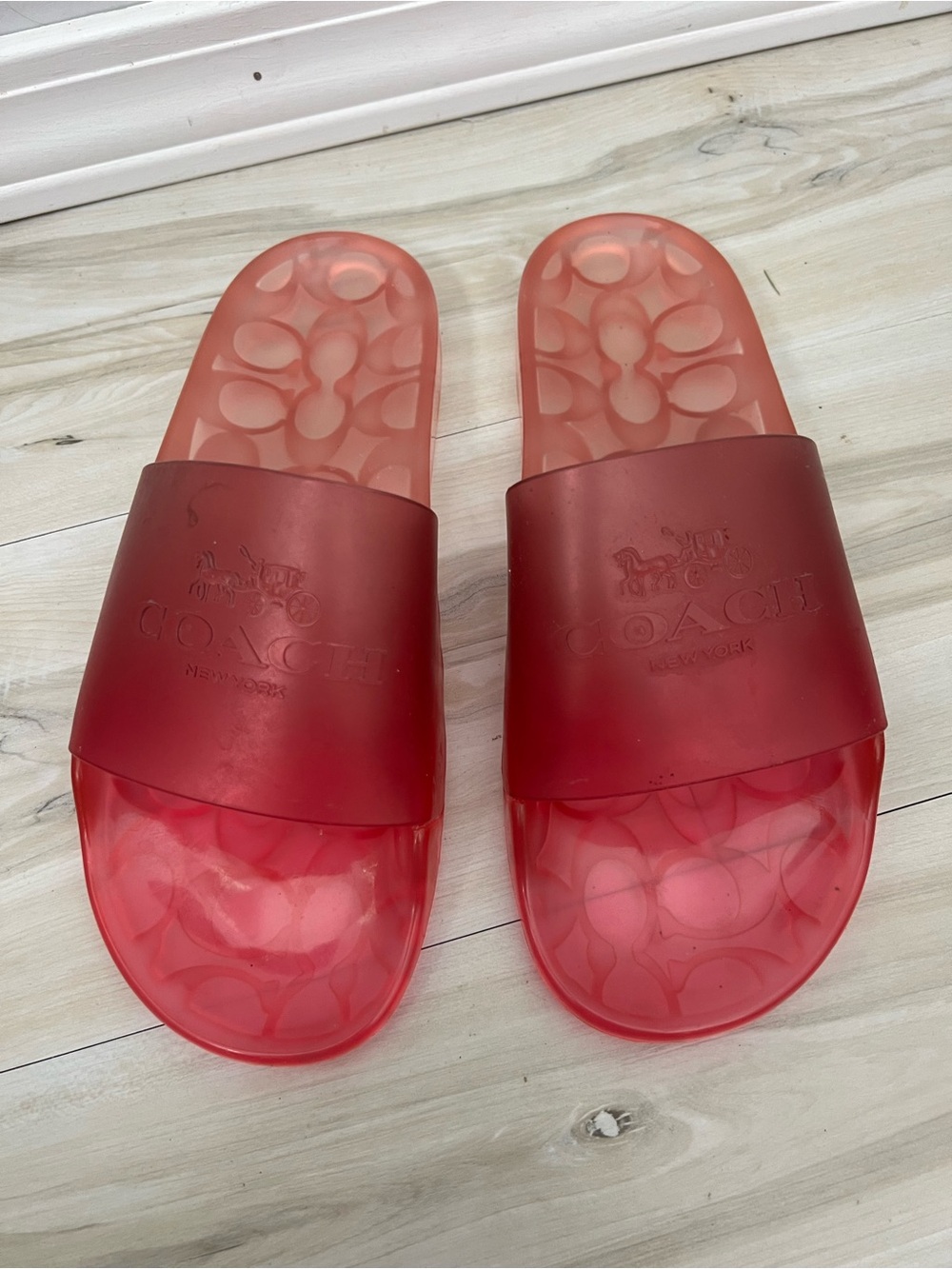 Coach Ulyssa Rubber Slide Sandals